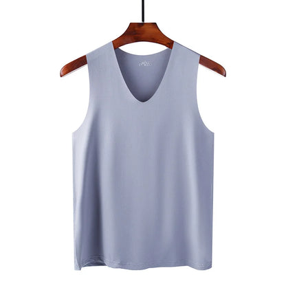 Seamless Herren Tanktop aus Seide