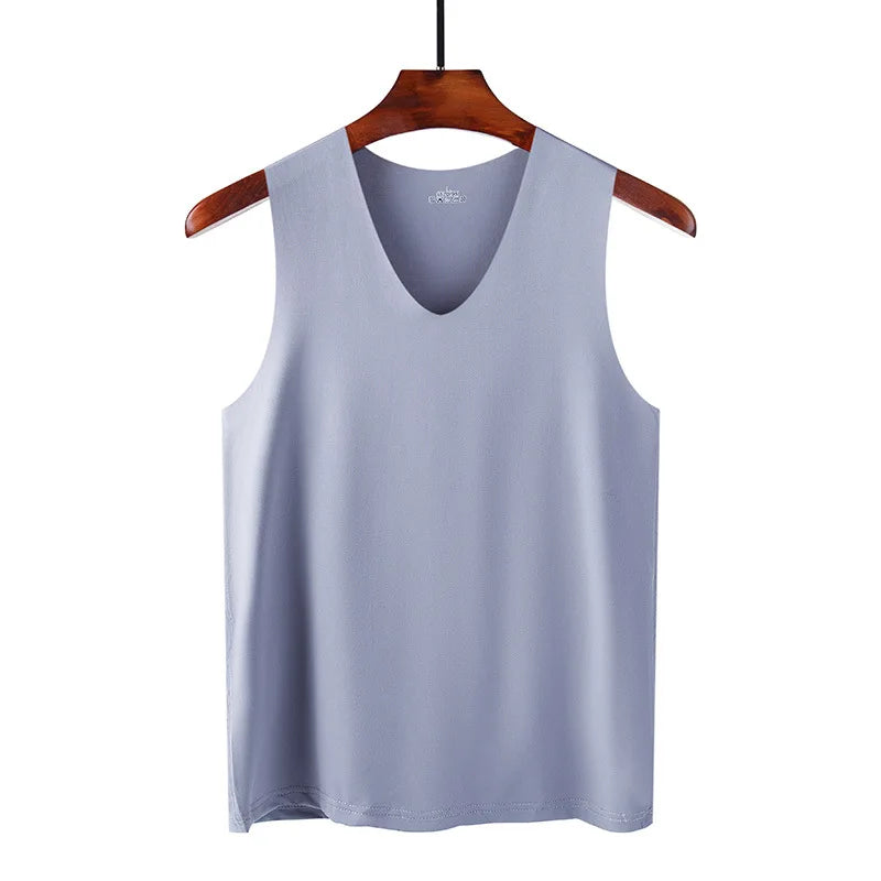 Seamless Herren Tanktop aus Seide