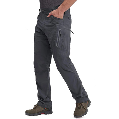 TACVASEN Herren Cargo-Anglerhose