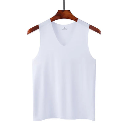 Seamless Herren Tanktop aus Seide