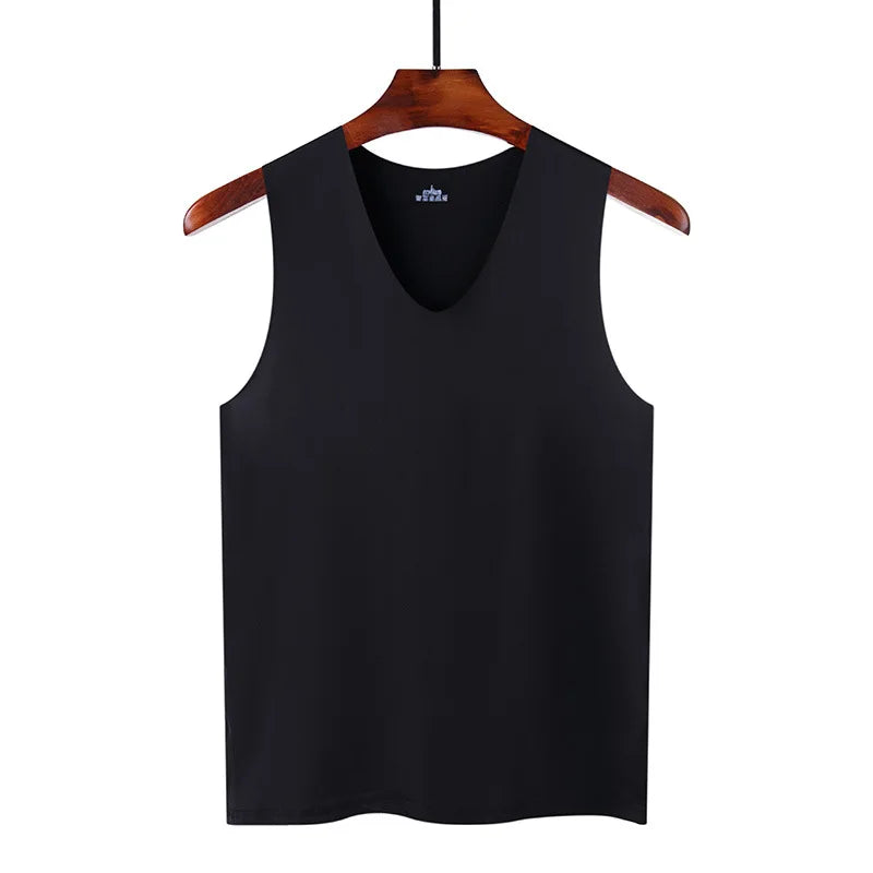 Seamless Herren Tanktop aus Seide