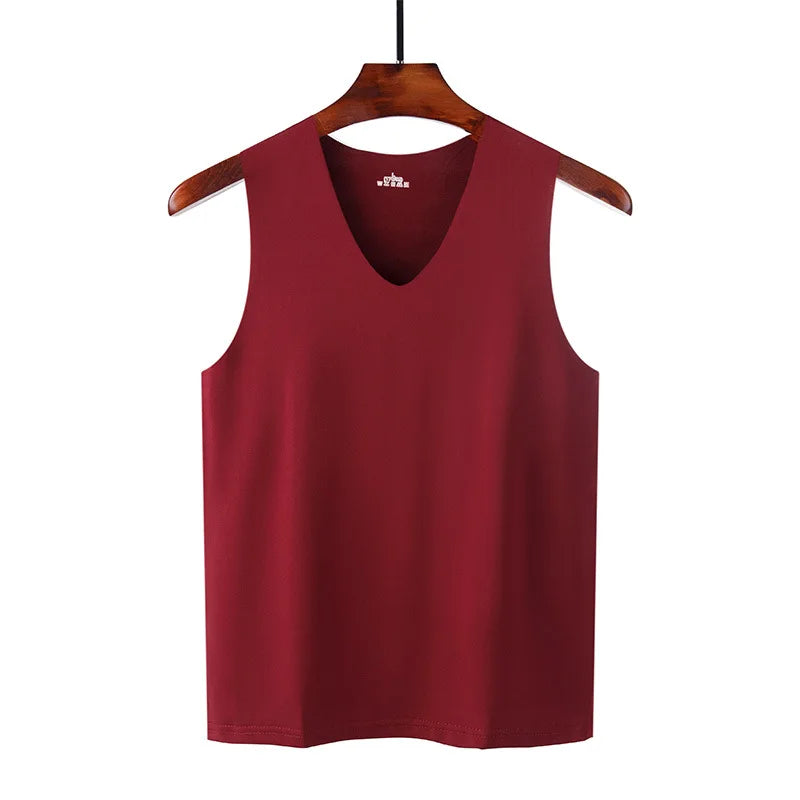 Seamless Herren Tanktop aus Seide